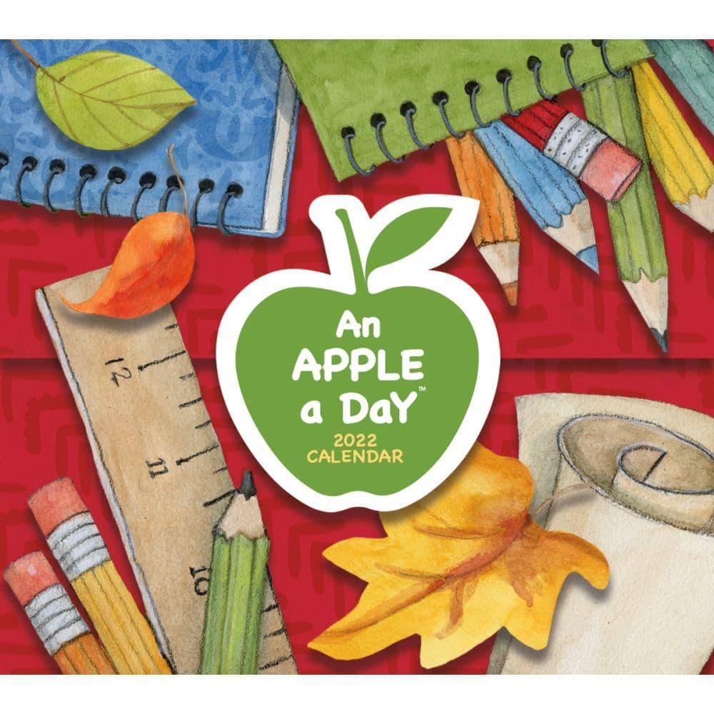 An Apple A Day 365 Daily Thoughts 2022 Desk Calendar Calendars Com