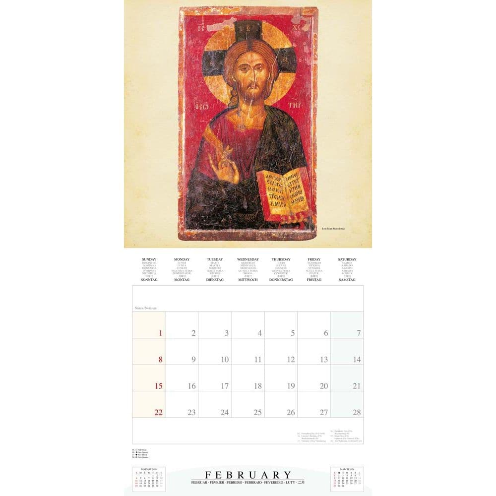 Icons 2026 Wall Calendar Second Alternate Image