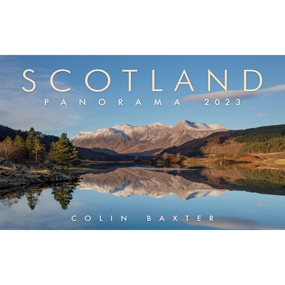Colin Baxter Photography Scotland Panorama 2023 Wall Calendar