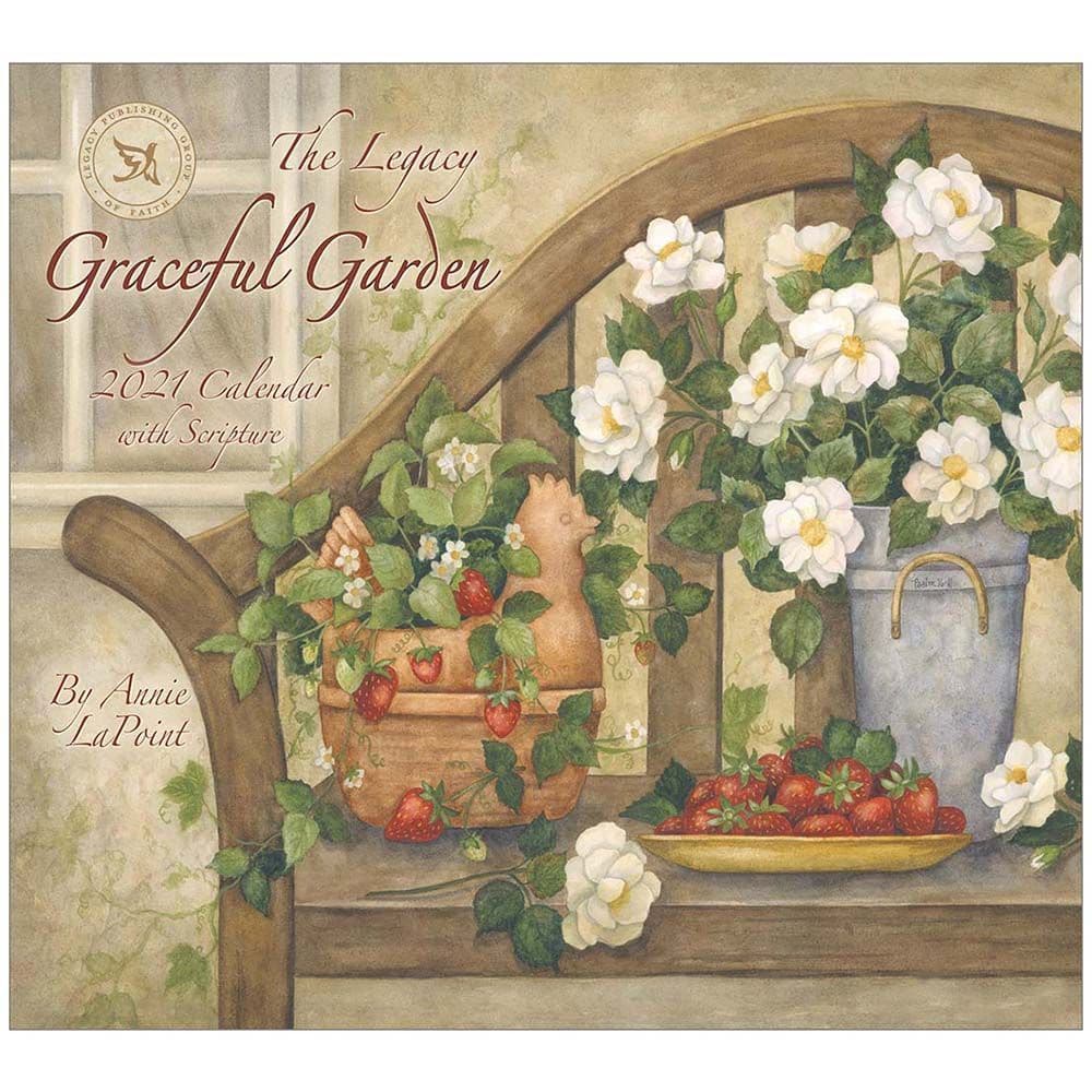 2021 Graceful Garden Wall Calendar