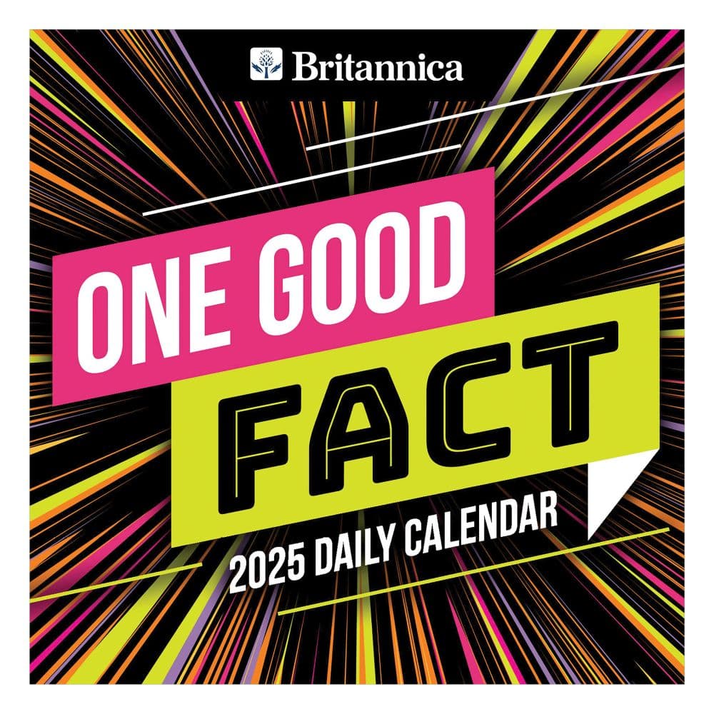 One Good Fact 2025 Desk Calendar Fourth Alternate Image