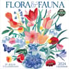 image Flora and Fauna 2024 Wall Calendar Main