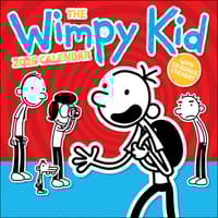image Wimpy Kid Jeff Kinney 2026 Wall Calendar Main Image