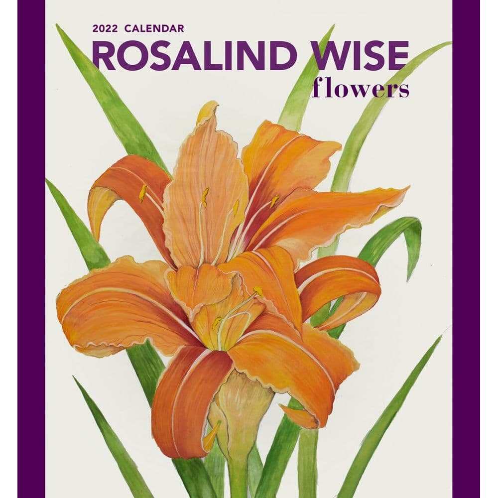 Wise Flowers 2022 Mini Wall Calendar