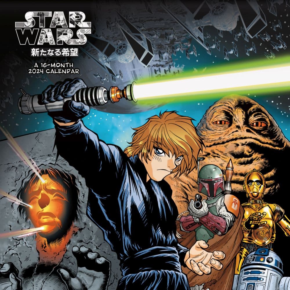 Star Wars Manga Madness 2024 Wall Calendar Main Product Image width=&quot;1000&quot; height=&quot;1000&quot;
