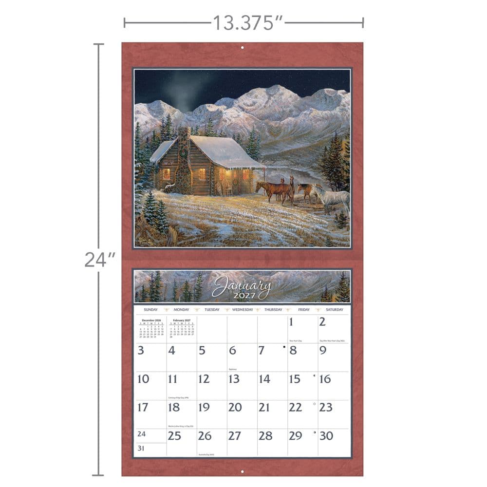 Meadowland 2027 Wall Calendar by Sam Timm Third Alternate Image