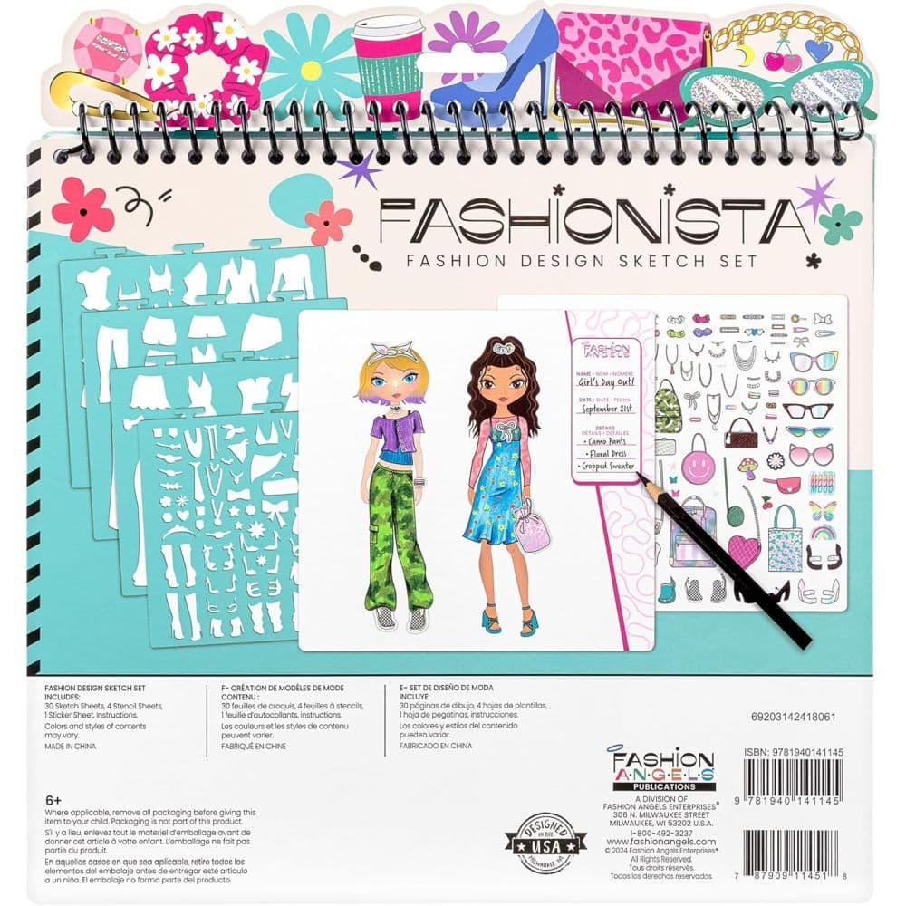 Fashion Design Sketch Portfolio Third Alternate Image