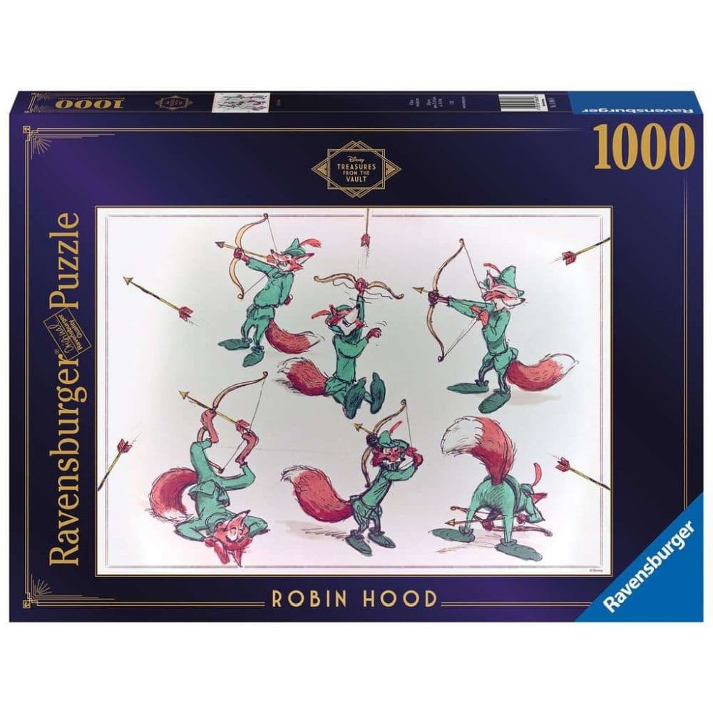 Robin Hood Vault 1000 Piece Puzzle Main Product Image width=&quot;1000&quot; height=&quot;1000&quot;