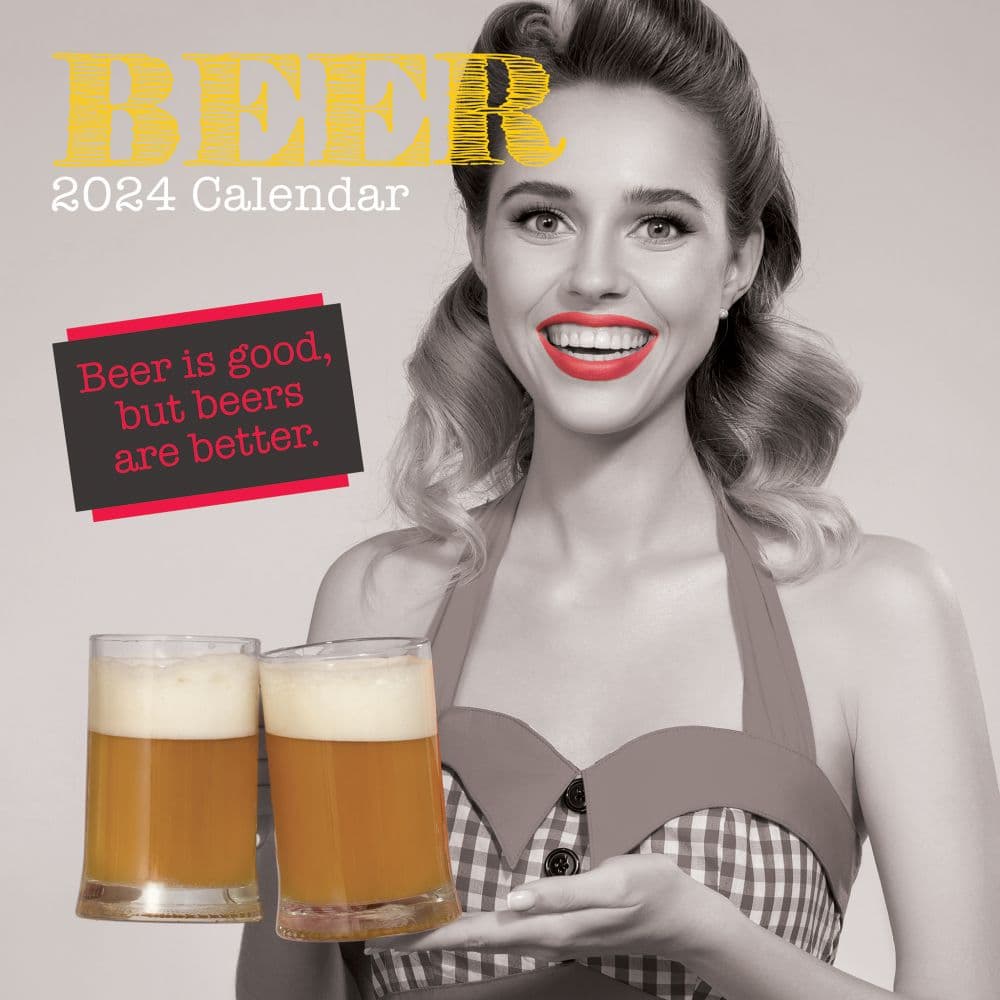 Beer 2025 Wall Calendar