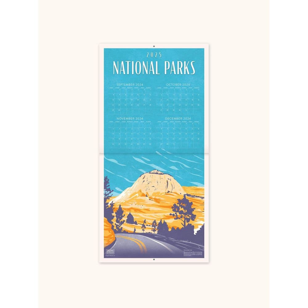 National Parks 2025 Wall Calendar Second Alternate Image width=&quot;1000&quot; height=&quot;1000&quot;