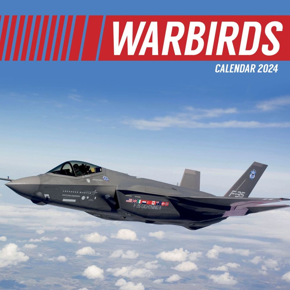 Warbirds 2024 Wall Calendar
