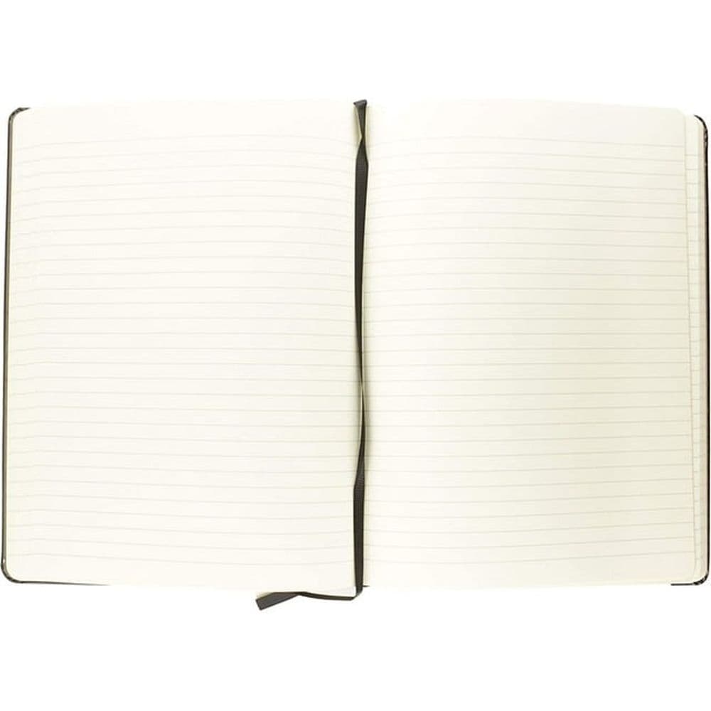 Black Jumbo Bonded Leather Journal Second Alternate Image width="1000" height="1000"