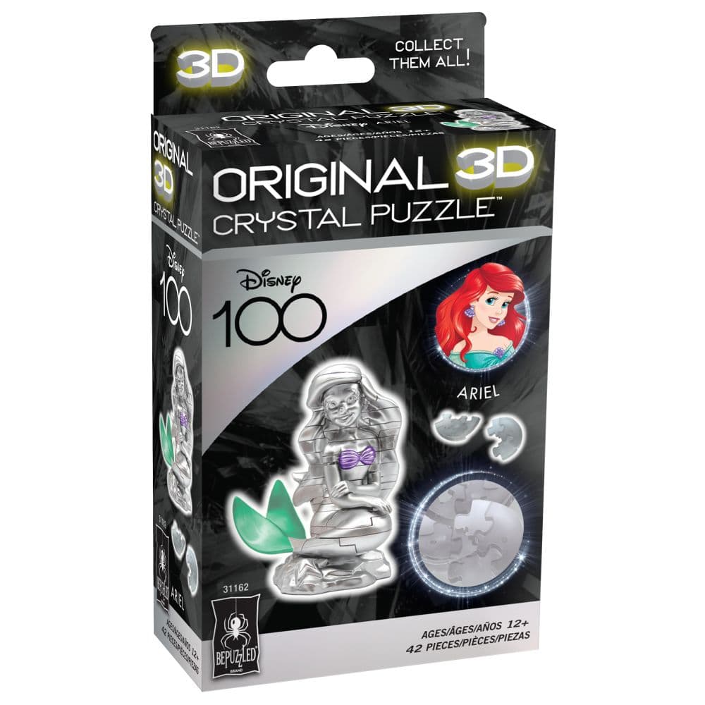 3D Disney Platinum Ariel Puzzle Seventh Alternate Image
