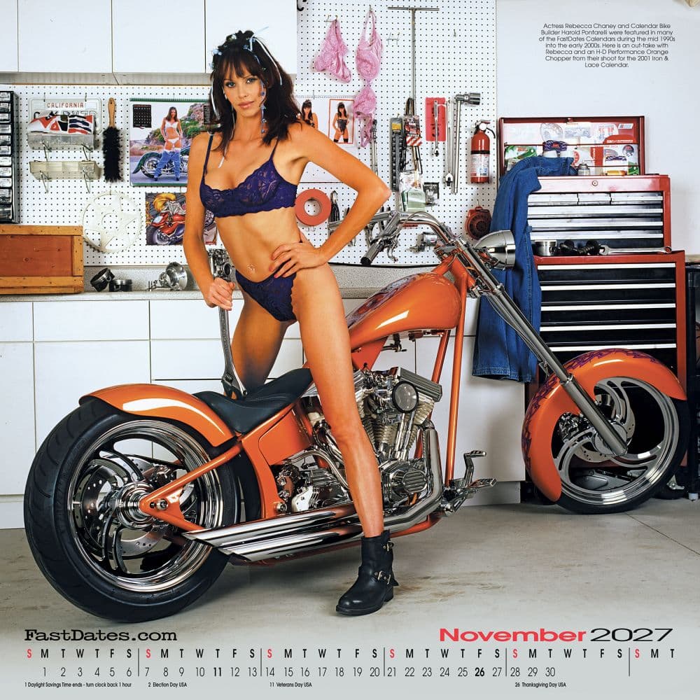 Iron and Lace 2027 Wall Calendar Eighth Alternate Image