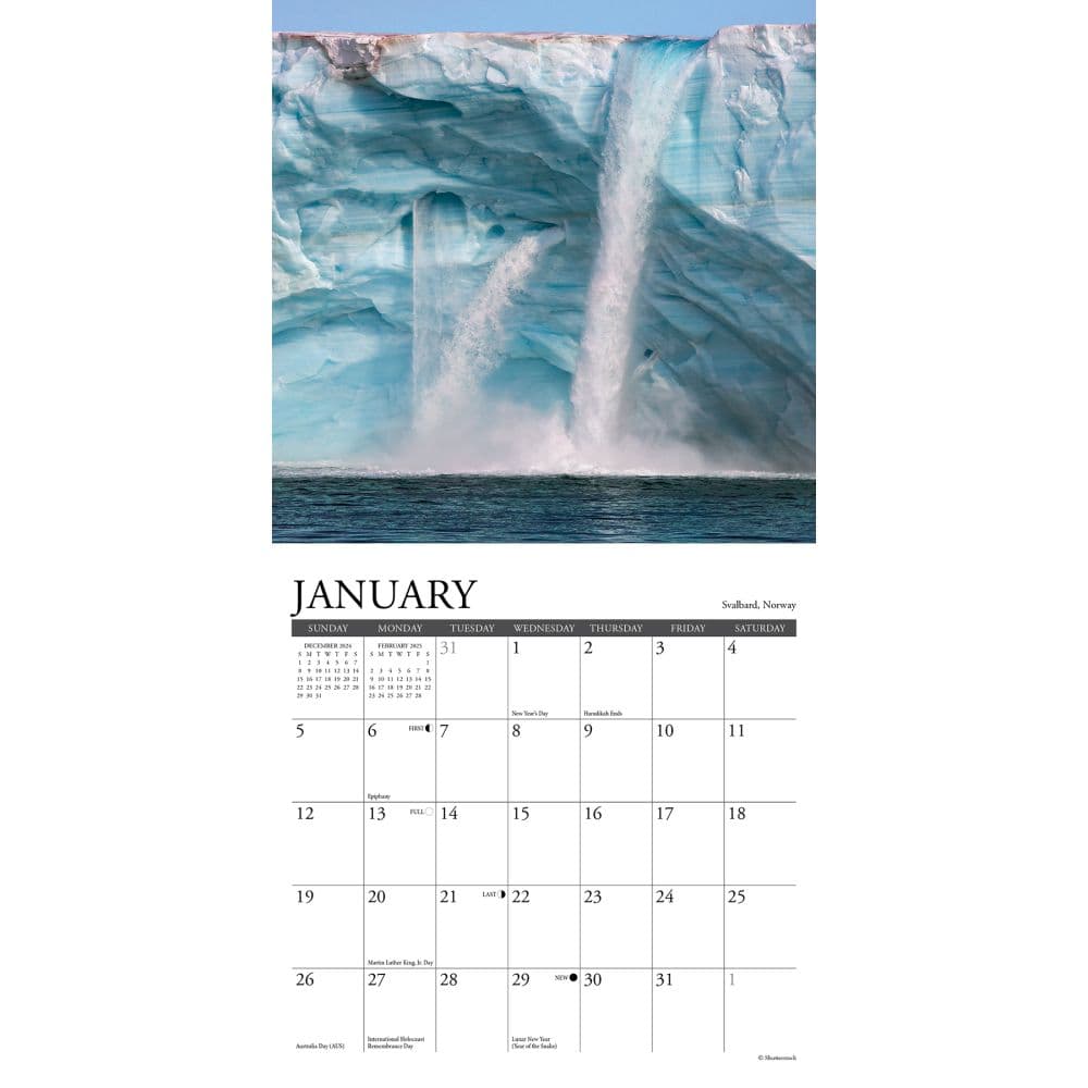 Waterfalls 2025 Mini Wall Calendar Second Alternate Image width=&quot;1000&quot; height=&quot;1000&quot;