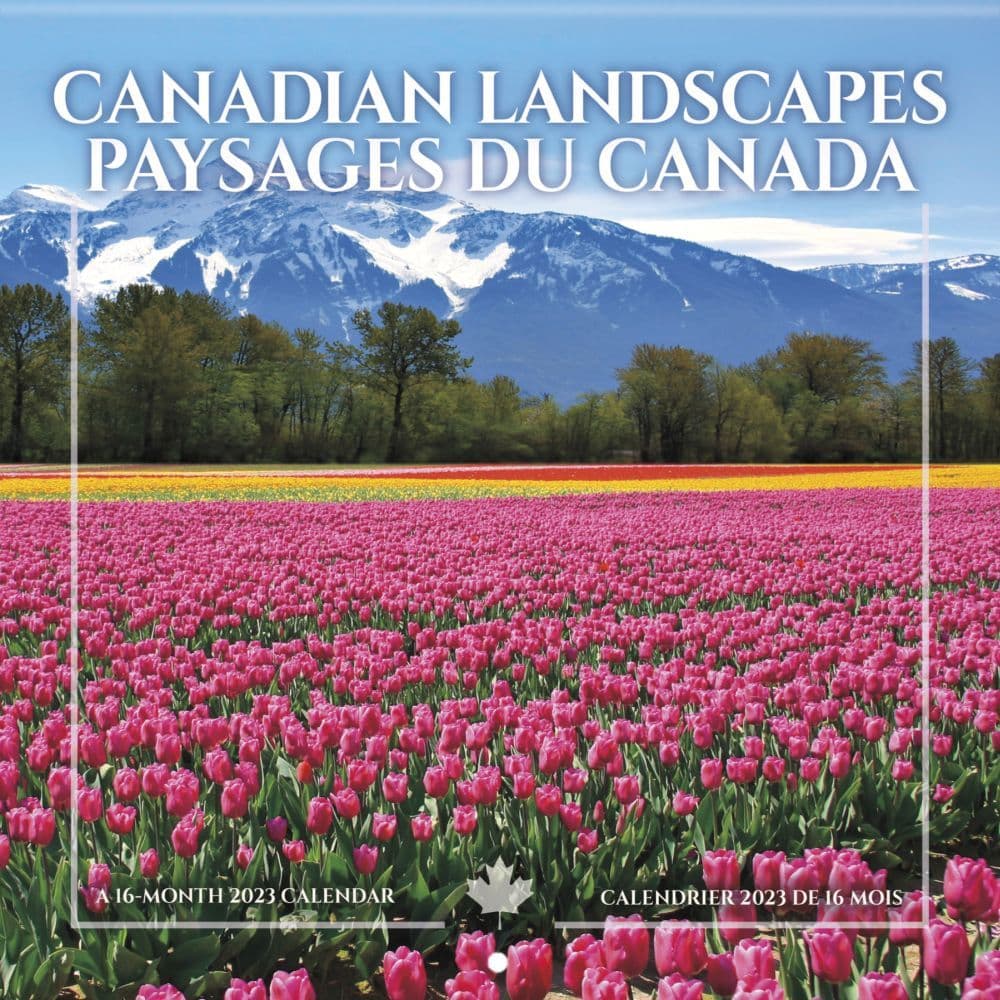 Calendrier Des Plantations 2023 Canadian Landscapes 2023 Wall Calendar - Calendars.com