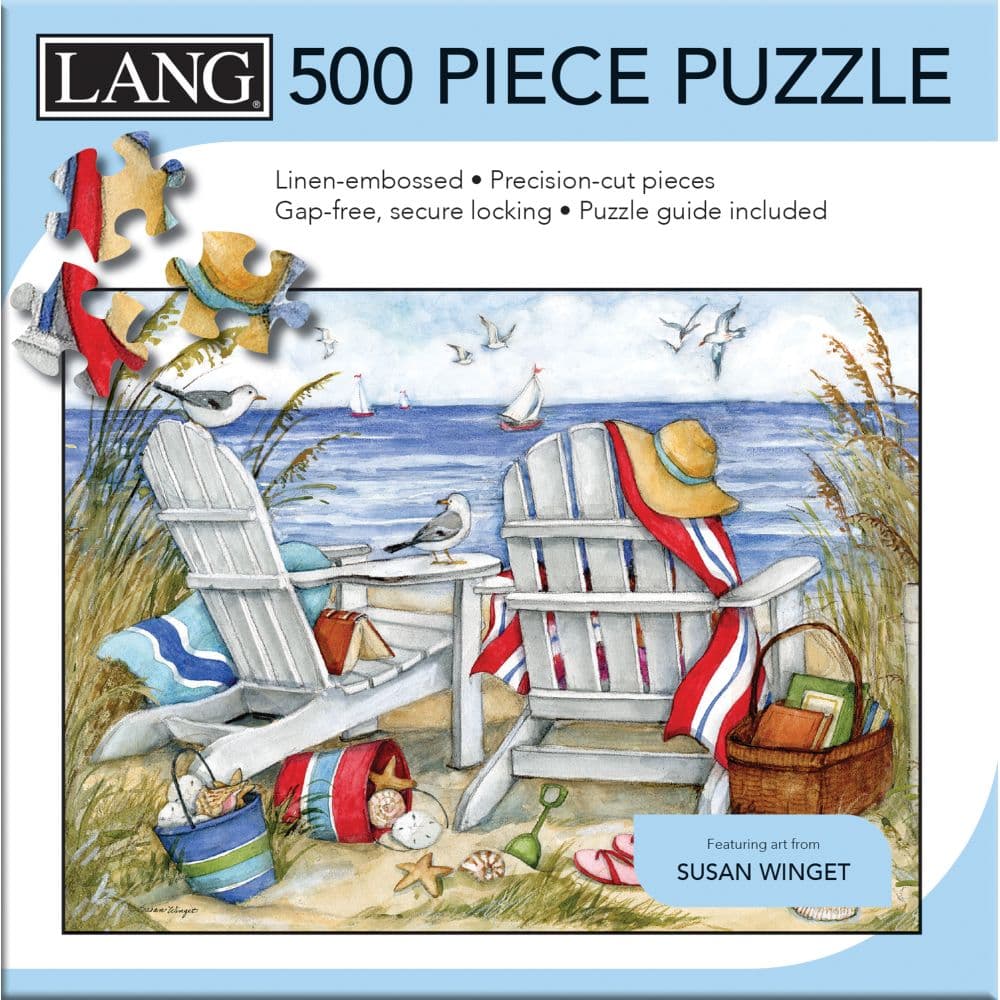 Sun and Sand 500 Piece Puzzle First Alternate Image