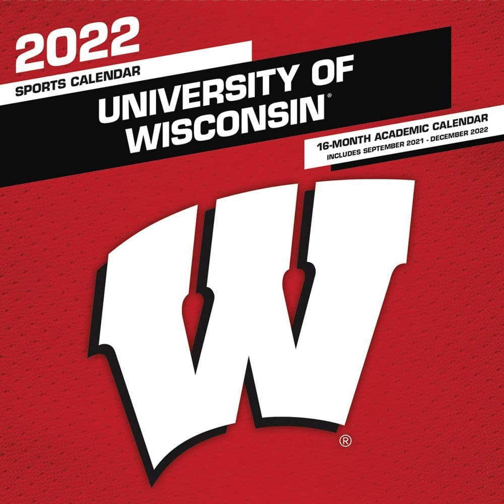 COL Wisconsin Badgers 2022 Mini Wall Calendar