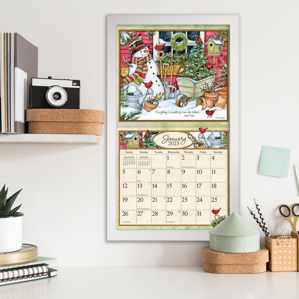 Bountiful Blessings 2025 Wall Calendar by Susan Winget_ALT4