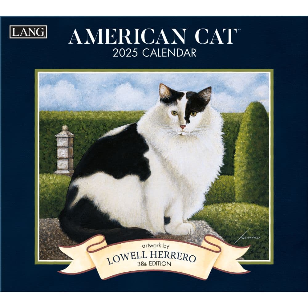 American Cat Special Edition 2025 Wall Calendar Main Image