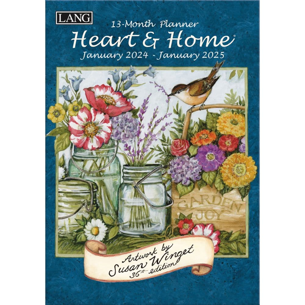 Heart and Home 2024 Planner Main Image