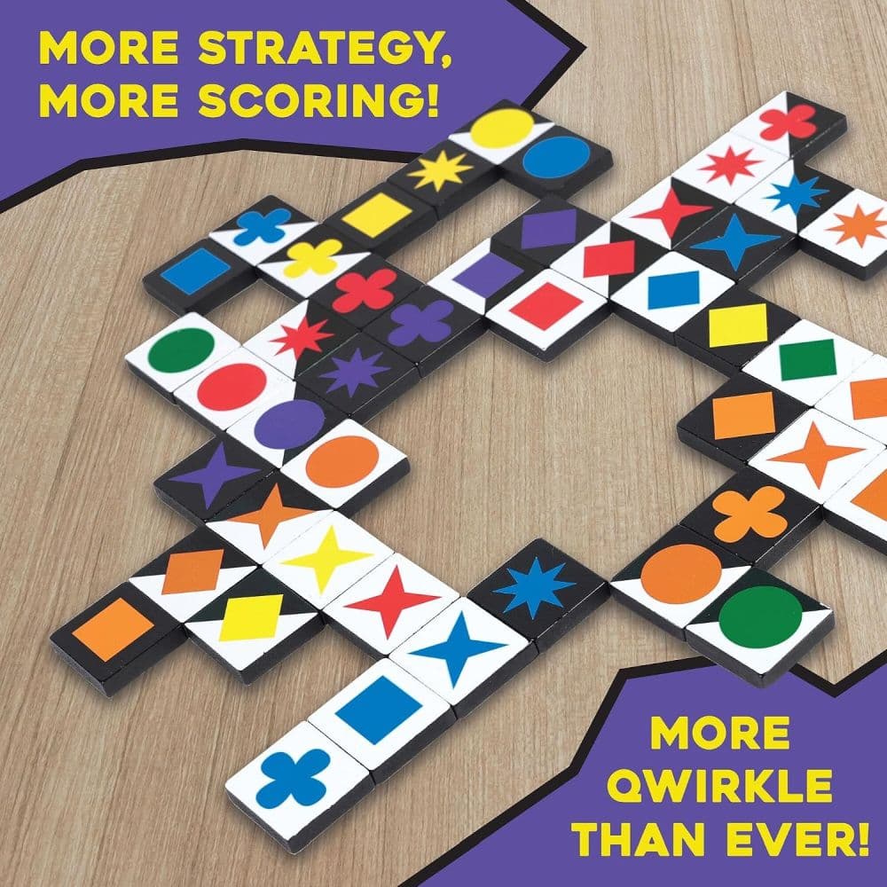 Qwirkle Flex Edition Strategy Game Fourth Alternate Image