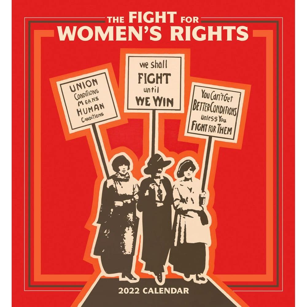 Fight for Womens Rights 2022 Wall Calendar