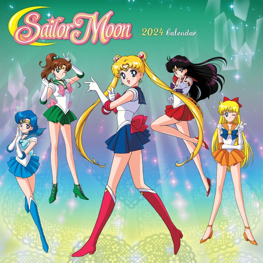 Sailor Moon 2024 Wall Calendar Main