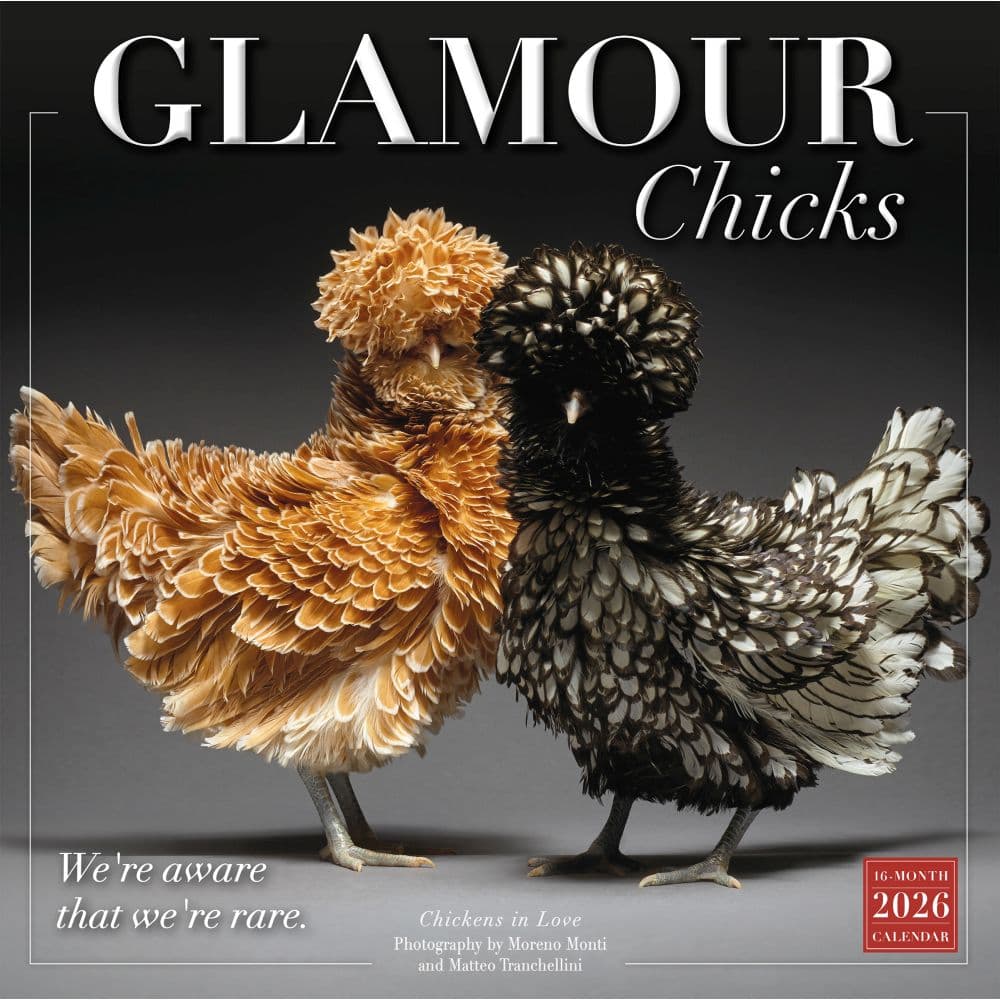 Glamour Chicks 2026 Wall Calendar_Main Image