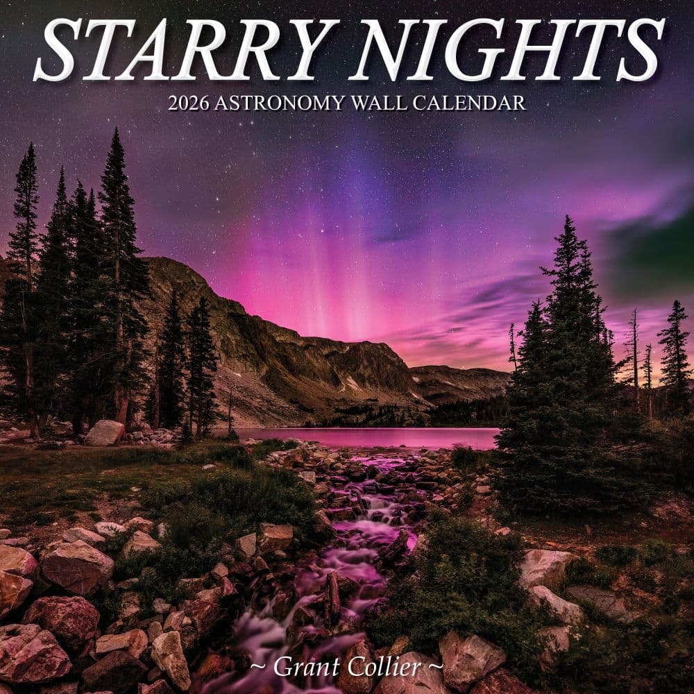 image Starry Nights Astronomy 2026 Wall Calendar Main Image