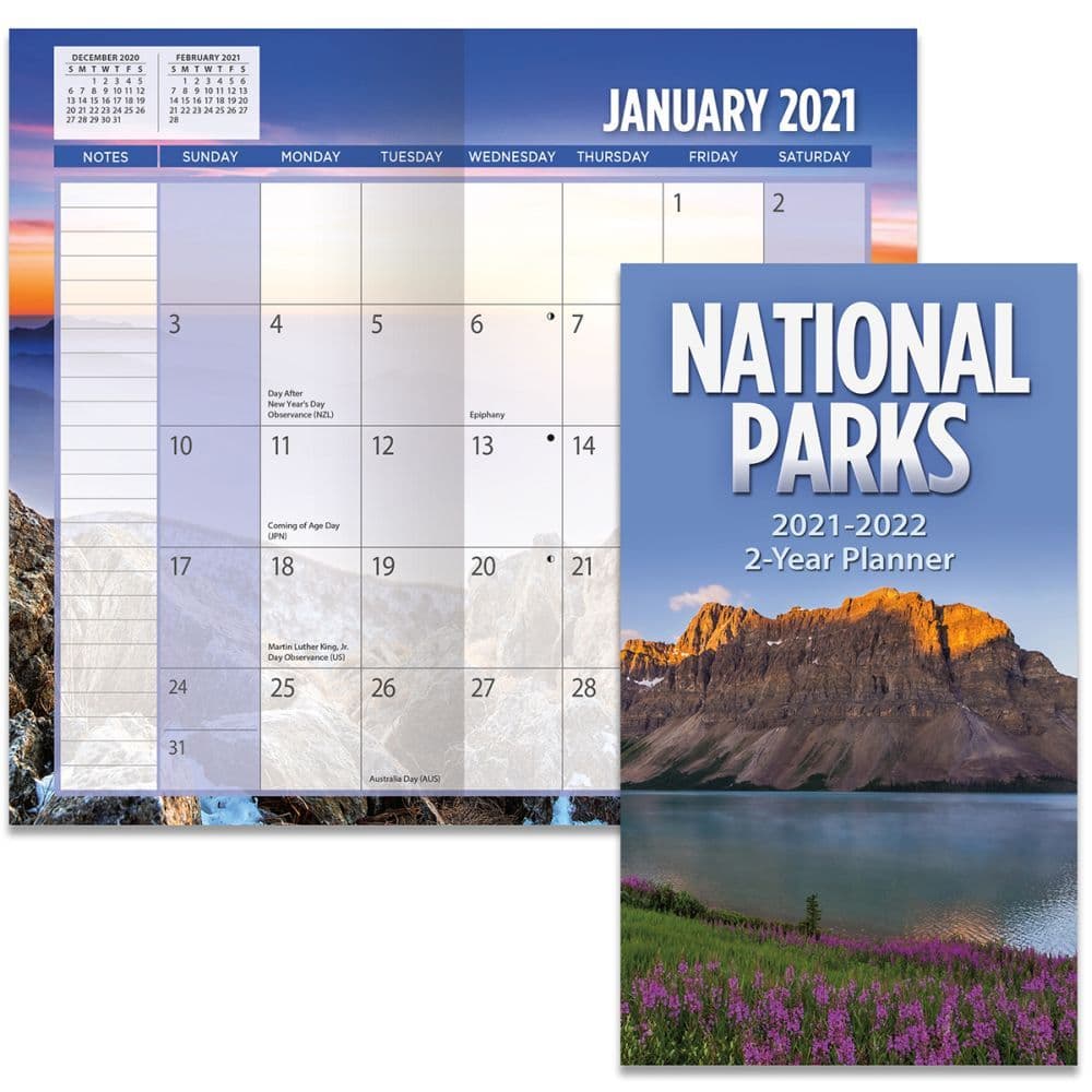 National Parks Photo 2-Year Planner