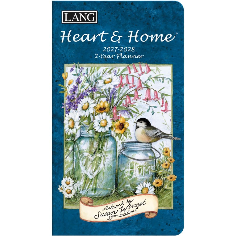 Heart and Home 2027 2-Year Pocket Planner by Susan Winget