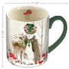 image Woodland Snowman Coffee Mug Second Alternate Image