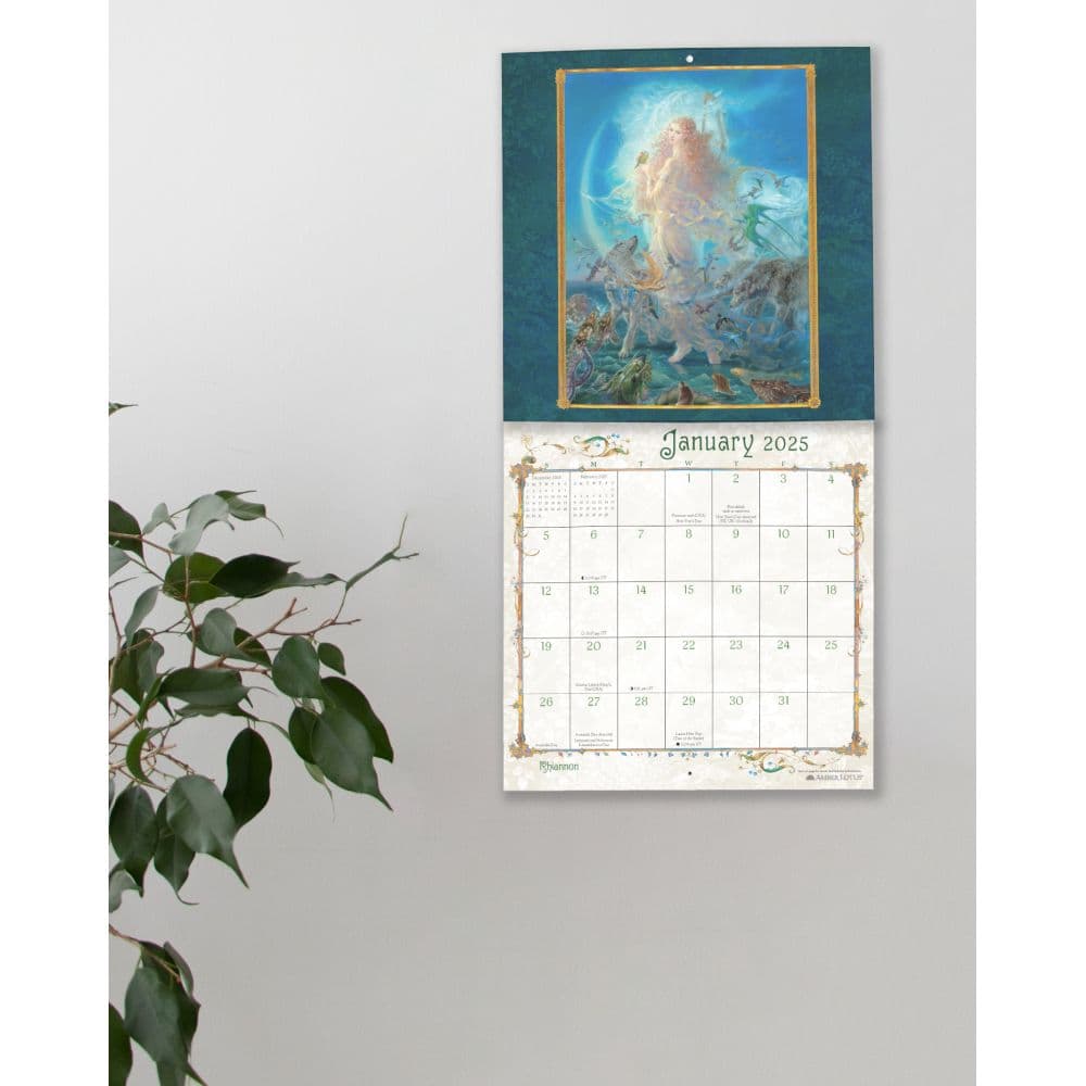 Women of Myth and Magic 2025 Wall Calendar Fourth  Alternate Image