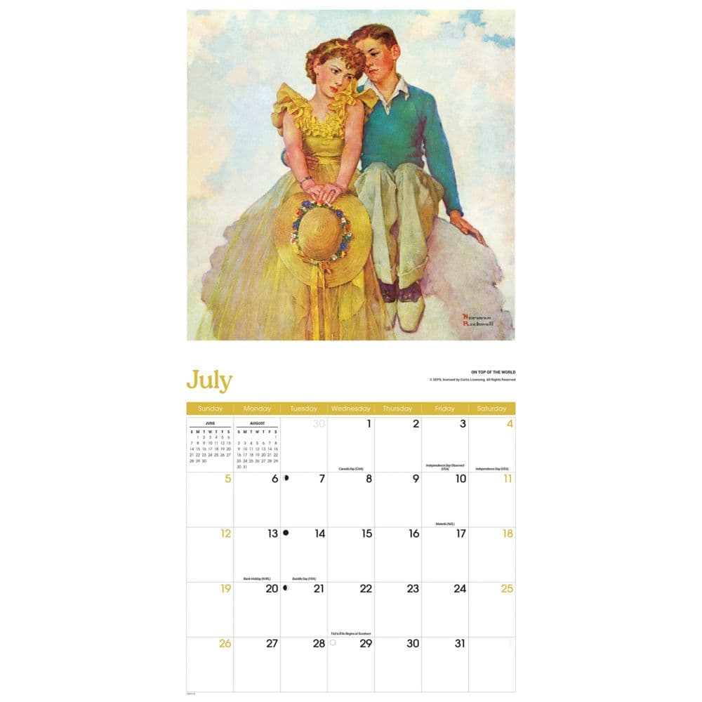 Rockwell 2026 Wall Calendar Third Alternate Image