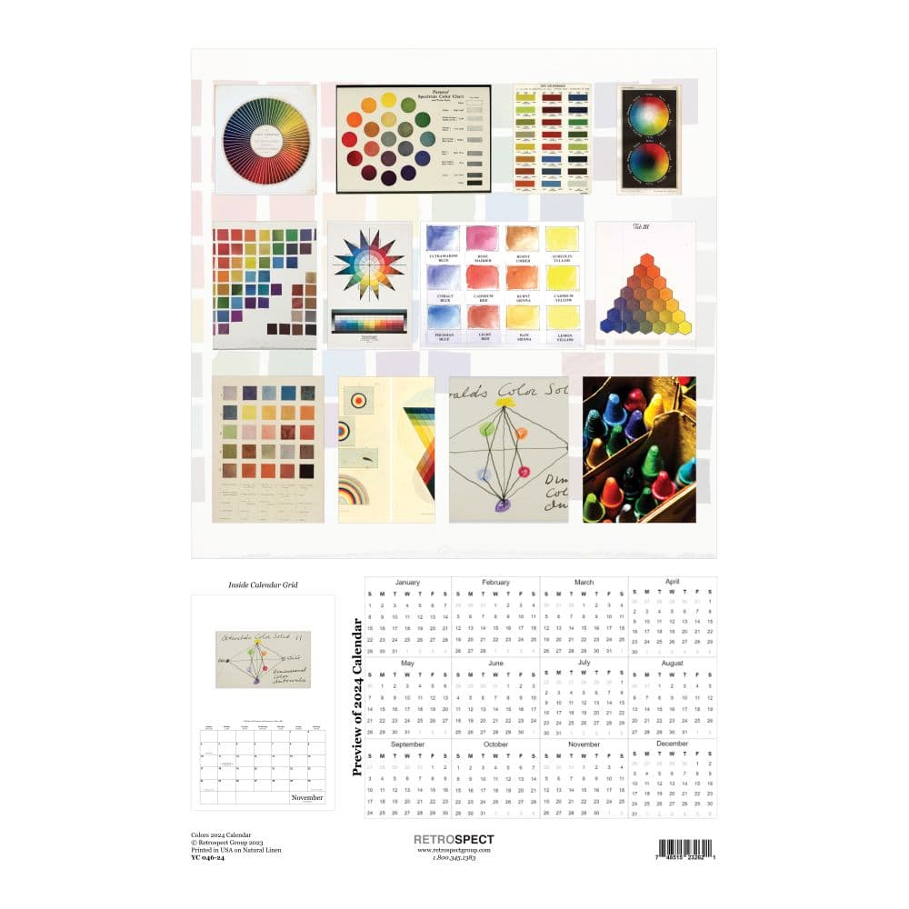 Colors 2024 Poster Wall Calendar First Alternate Image width=&quot;1000&quot; height=&quot;1000&quot;