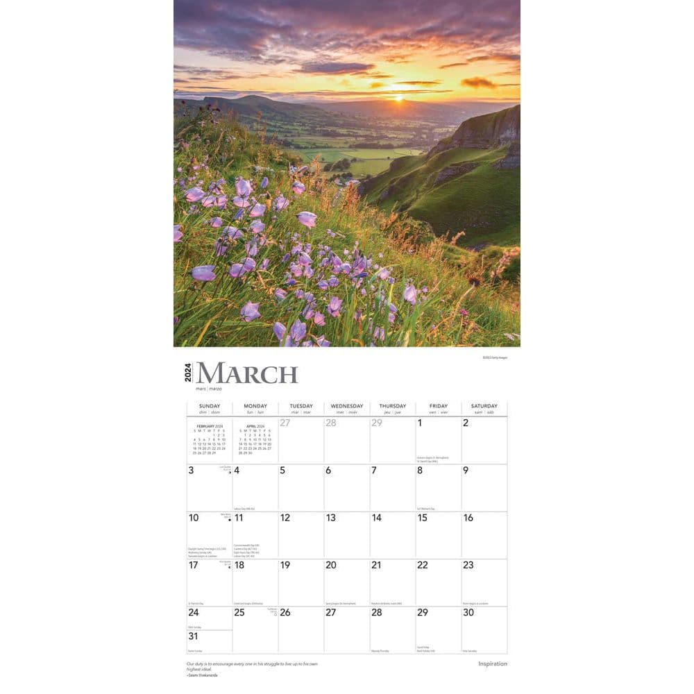 Inspiration 2024 Wall Calendar