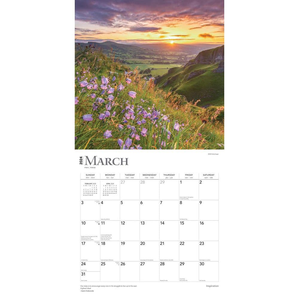 Inspiration 2024 Wall Calendar