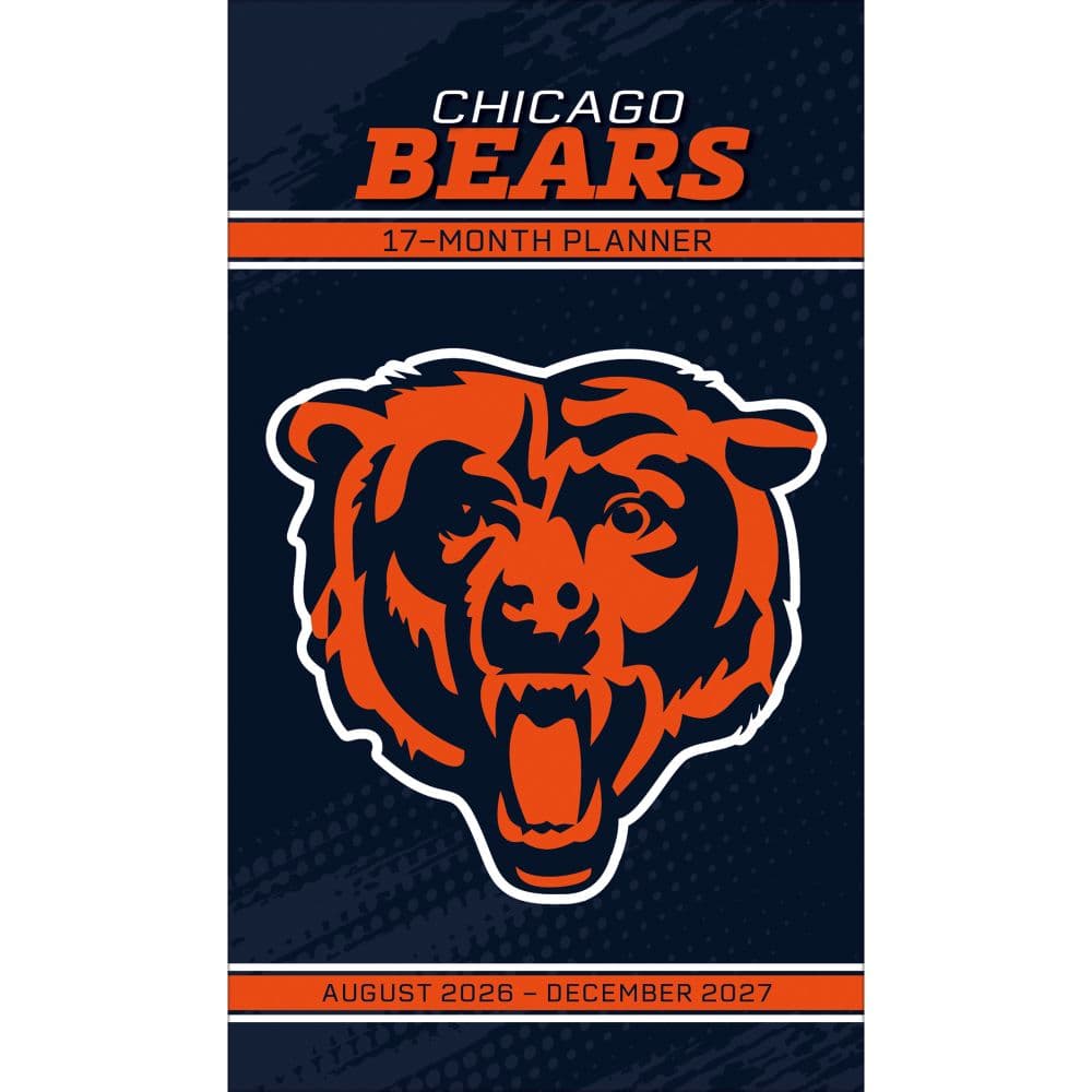 image NFL Chicago Bears 17 Month 2027 Pocket Planner