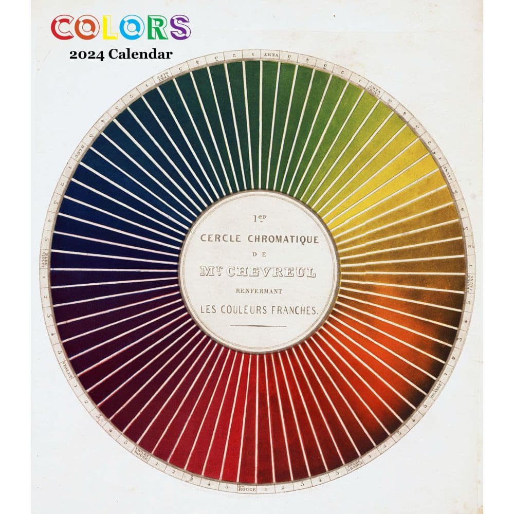 Colors 2024 Easel Calendar Main Product Image width=&quot;1000&quot; height=&quot;1000&quot;