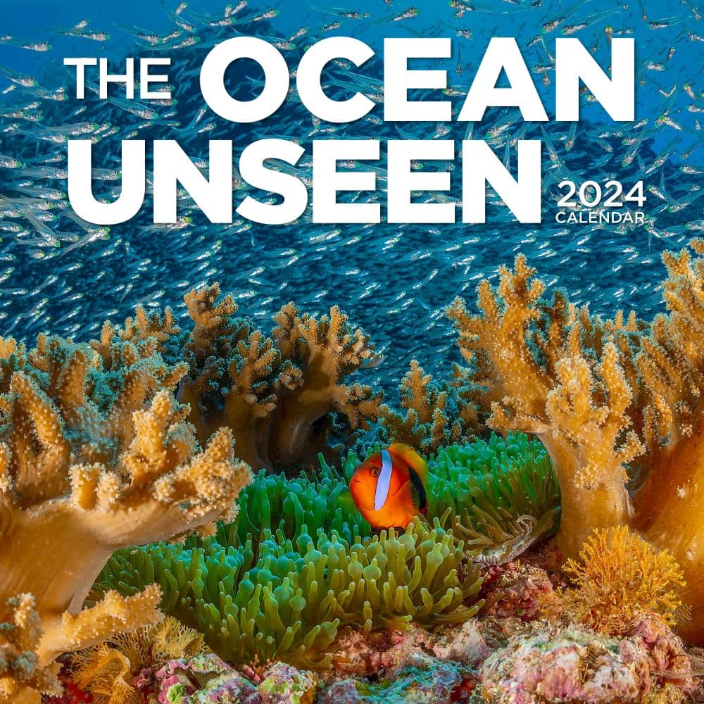 Ocean Unseen 2024 Wall Calendar Main Image