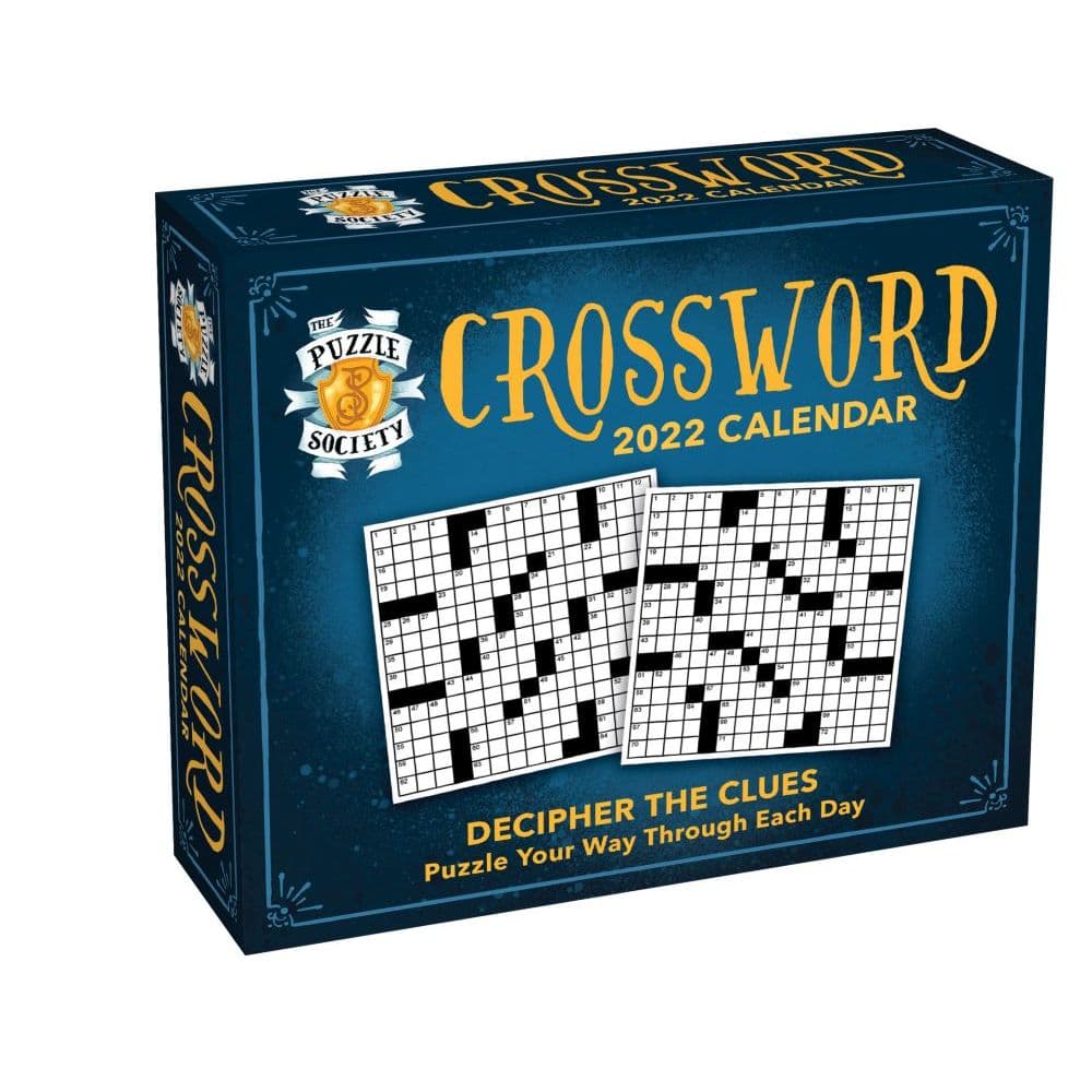 Puzzle Society Crosswords 2022 Day-to-Day Calendar