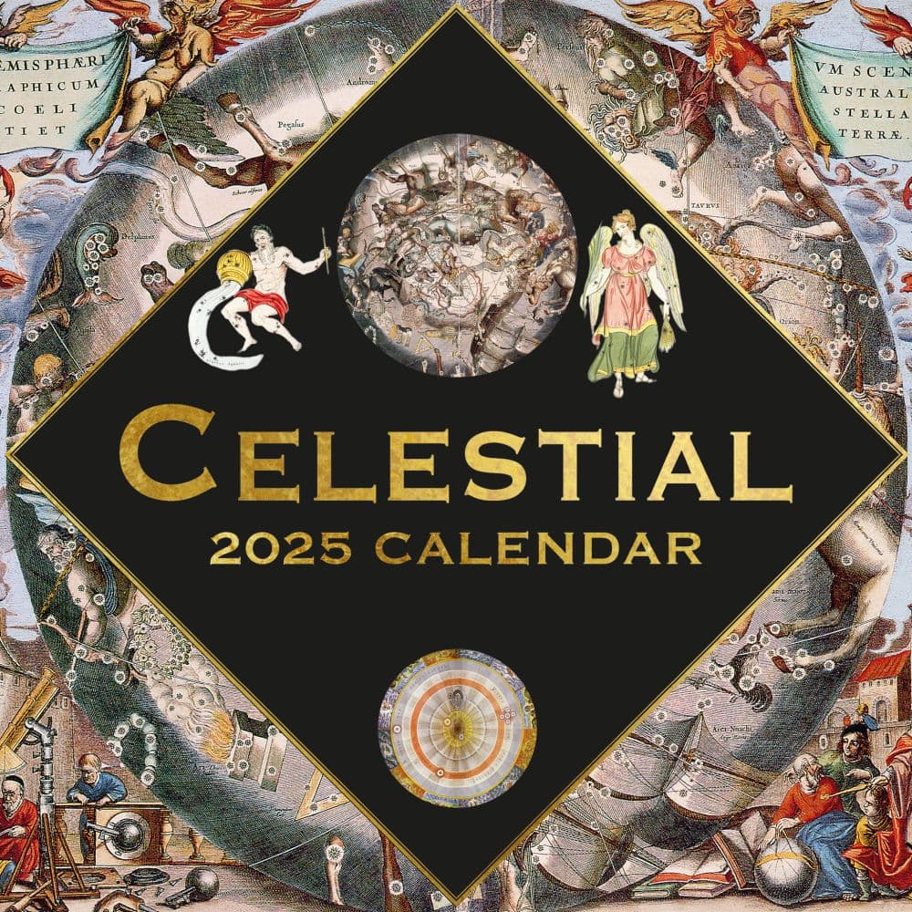 Celestial 2025 Wall Calendar