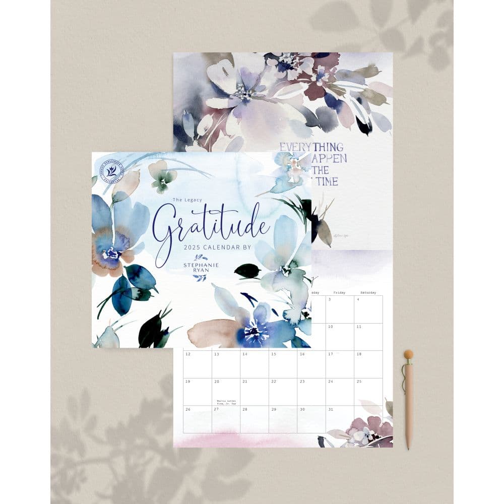 Gratitude 2025 Wall Calendar