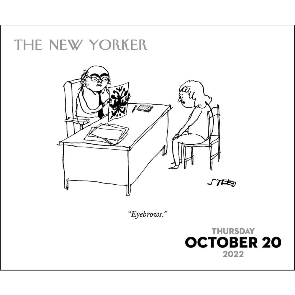 Cartoons From The New Yorker 2022 Day-To-Day Calendar - Calendars.com