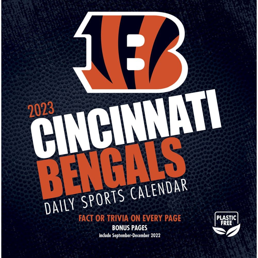 Cincinnati Bengals 2023 Desk Calendar - Calendars.com