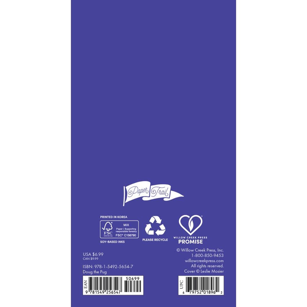 Doug the Pug Monthly 2026 Pocket Planner First Alternate Image 
