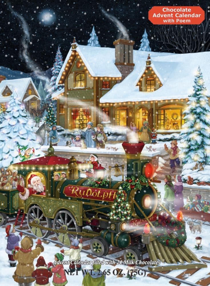 Whistle Stop Chocolate Advent Calendar Main