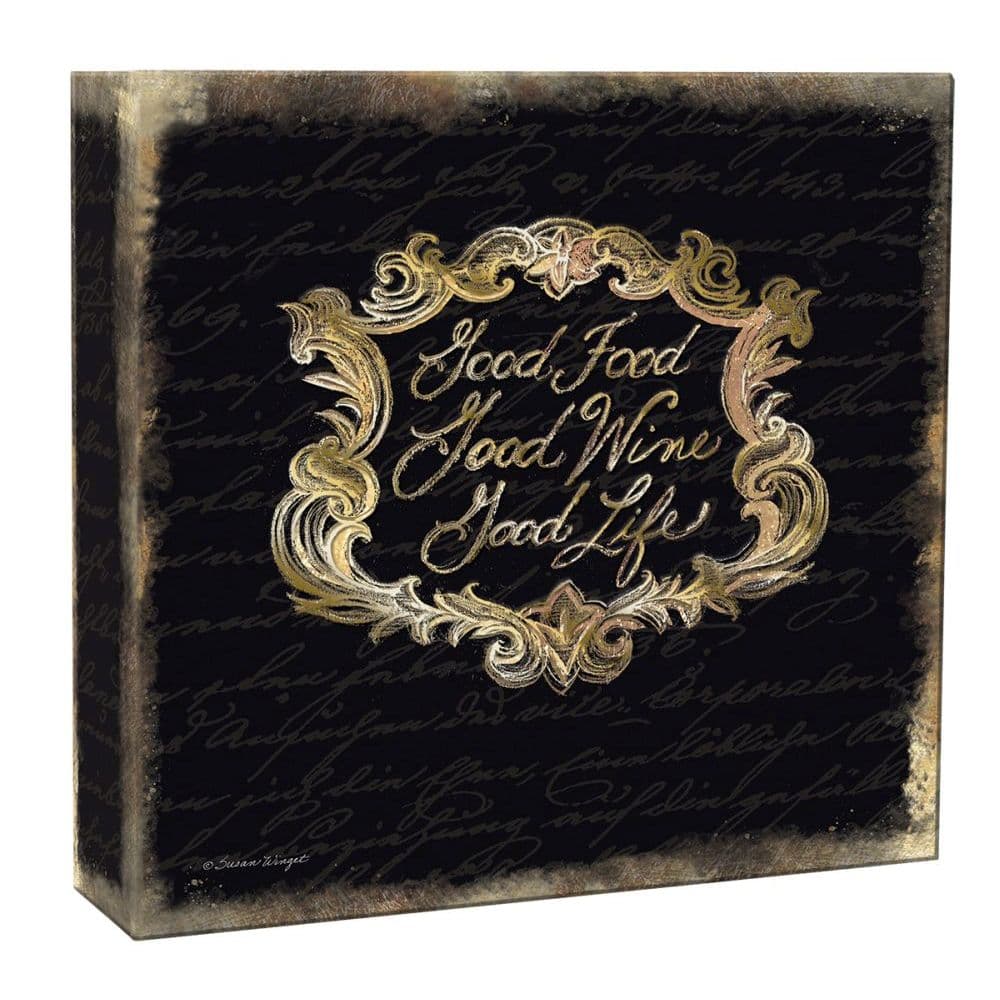 Gilded Wine Large Recipe Album by Susan Winget Main Image