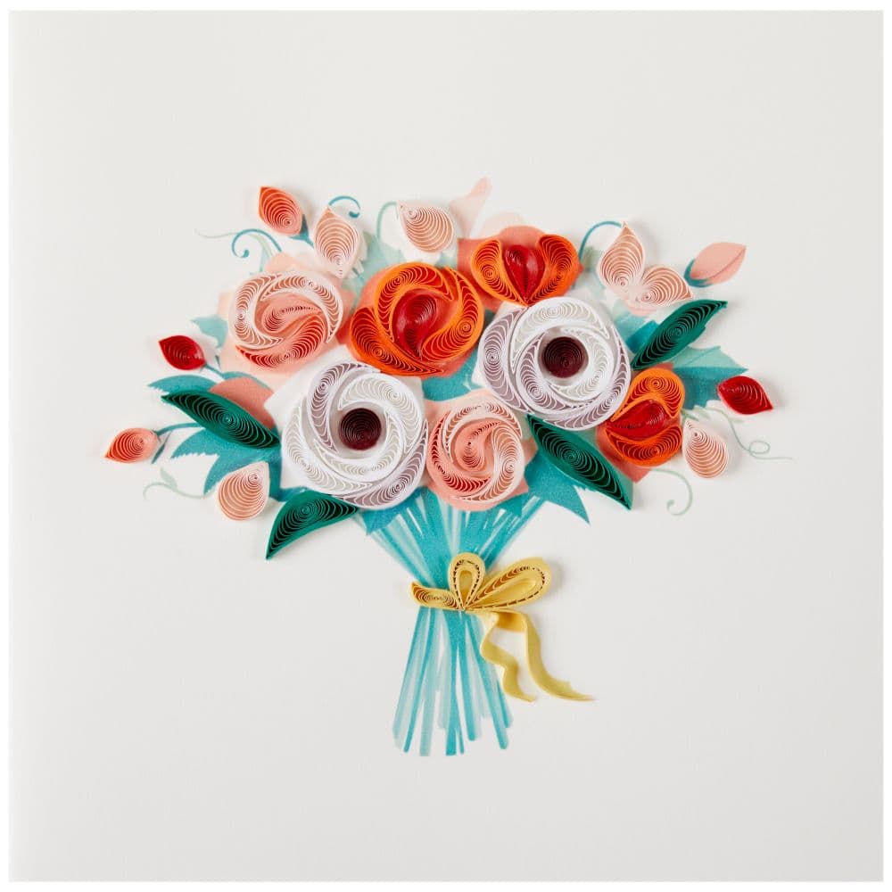 Bouquet Quilling Blank Card First Alternate Image width=&quot;1000&quot; height=&quot;1000&quot;